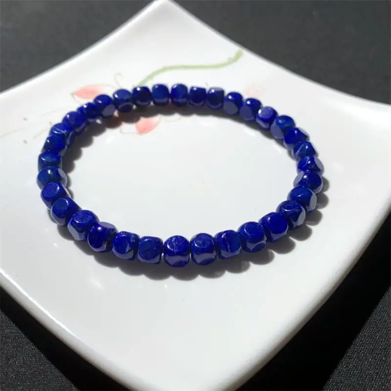 5mm Natural Lapis Lazuli Bracelet Handmade Crystal Jewelry Stretch Children Birthday Holiday Gift 1pcs
5mm Natural Lapis Lazuli Bracelet Handmade Crystal Jewelry Stretch Children Birthday Holiday Gift 1pcs