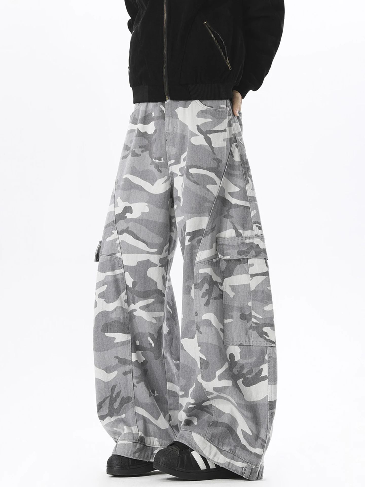 American High Street Camouflage Jeans Men's Spring New Sle Loose Wide Leg Straight Workwear Pants Multi ket Casual Cotton
American High Street Camouflage Jeans Men's Spring New Sle Loose Wide Leg Straight Workwear Pants Multi ket Casual Cotton