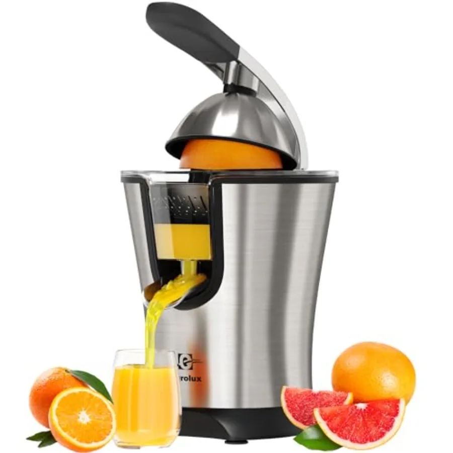 Electric Orange Juicer for Kitchen Use Stainless Steel Citrus Squeezer in Vibrant Electric Orange with Ultra-Powerful Motor, So
Electric Orange Juicer for Kitchen Use Stainless Steel Citrus Squeezer in Vibrant Electric Orange with Ultra-Powerful Motor, So