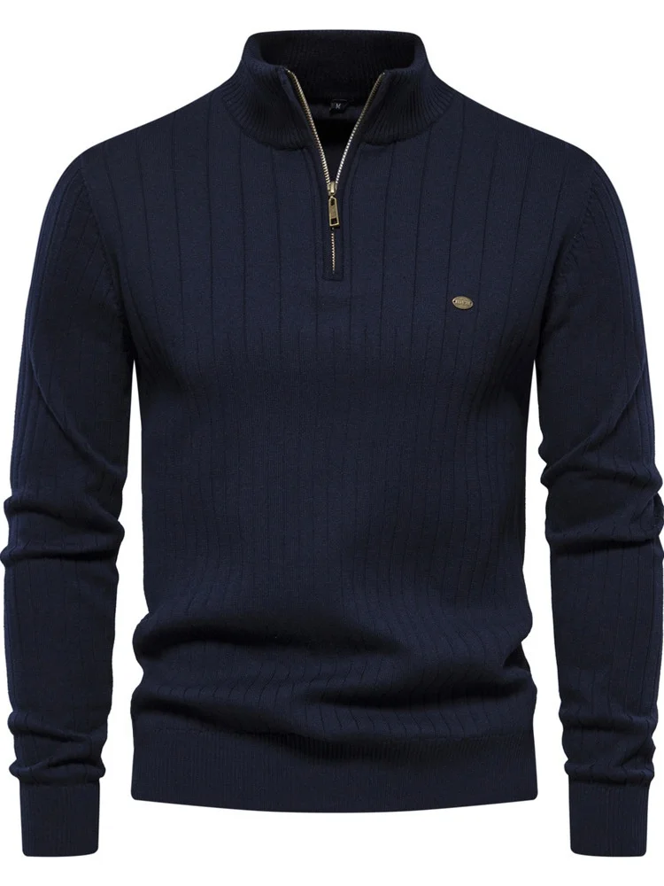 Мужской вязаный свитер с воротником-молнией, цвет Faion Urban Sle Long Sve, повседневная одежда, дышащая хлопковая ткань
Мужской вязаный свитер с воротником-молнией, цвет Faion Urban Sle Long Sve, повседневная одежда, дышащая хлопковая ткань