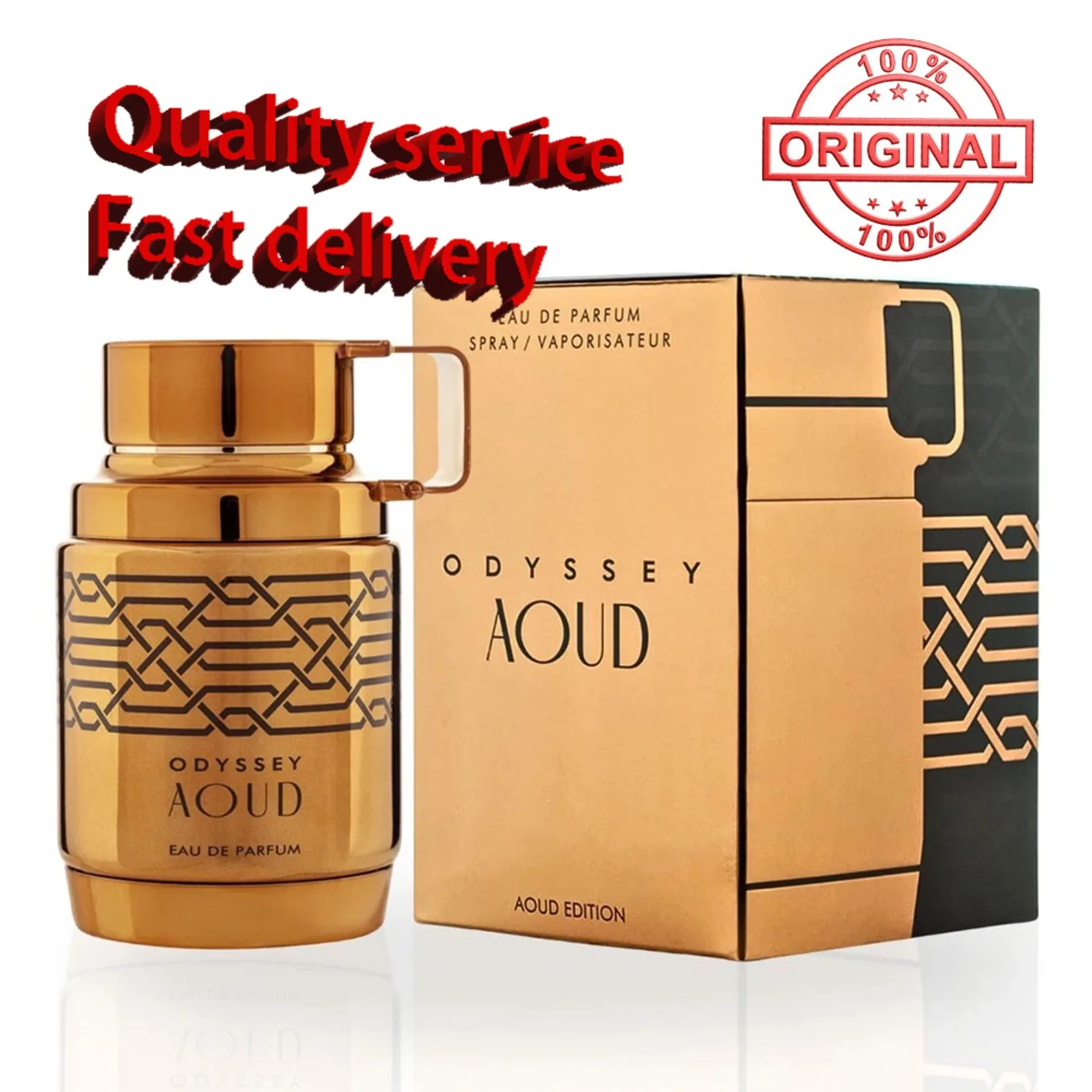 100ml Original Perfumes Odyssey Aoud Edition EDP Spray High Quality Arabian Men's Cologne Lasting Amber Wood Fragrance Present
100ml Original Perfumes Odyssey Aoud Edition EDP Spray High Quality Arabian Men's Cologne Lasting Amber Wood Fragrance Present