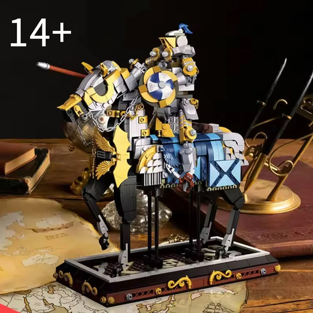 IDEAS 1247pcs Technical MOC Idea Medieval Knight Building Blocks Bricks Assembling Model DIY Toys for Children Birthday Gift Set
IDEAS 1247pcs Technical MOC Idea Medieval Knight Building Blocks Bricks Assembling Model DIY Toys for Children Birthday Gift Set