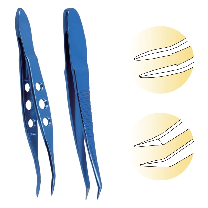 Ciliary Forceps Titanium Alloy Eyelash Tweezer Eyelid Tool Ophthalmic Instrument
Ciliary Forceps Titanium Alloy Eyelash Tweezer Eyelid Tool Ophthalmic Instrument