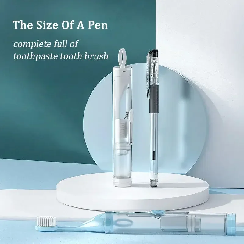 Portable Travel Toothbrush Oral Clean Tools Toothbrush Accessories Folding Toothbrush Set Can Hold Toothpaste
Portable Travel Toothbrush Oral Clean Tools Toothbrush Accessories Folding Toothbrush Set Can Hold Toothpaste