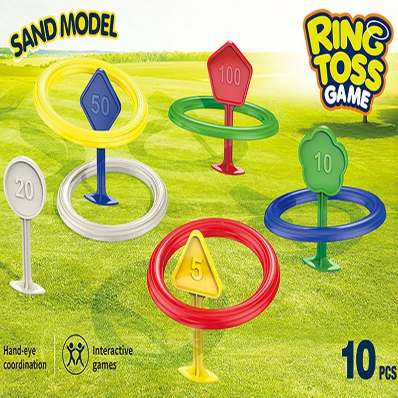 10pcs Plastic Rings+Distance Marking Set Kids Ring Toss Booth Carnival Sports Toys Throwing Speed Training Games Random Color
10pcs Plastic Rings+Distance Marking Set Kids Ring Toss Booth Carnival Sports Toys Throwing Speed Training Games Random Color