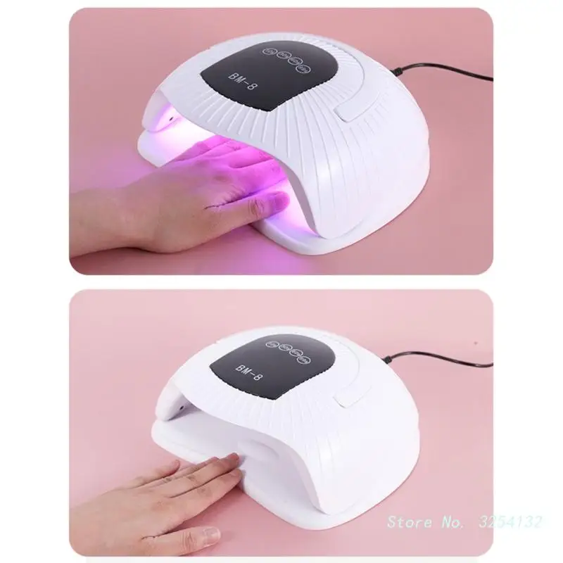 200W UV LED Nail Lamp Nails Gel Polish UV Light Nail Dryer with 42 Lamp Beads 4 Timer Setting & LCD Display Screen
200W UV LED Nail Lamp Nails Gel Polish UV Light Nail Dryer with 42 Lamp Beads 4 Timer Setting & LCD Display Screen