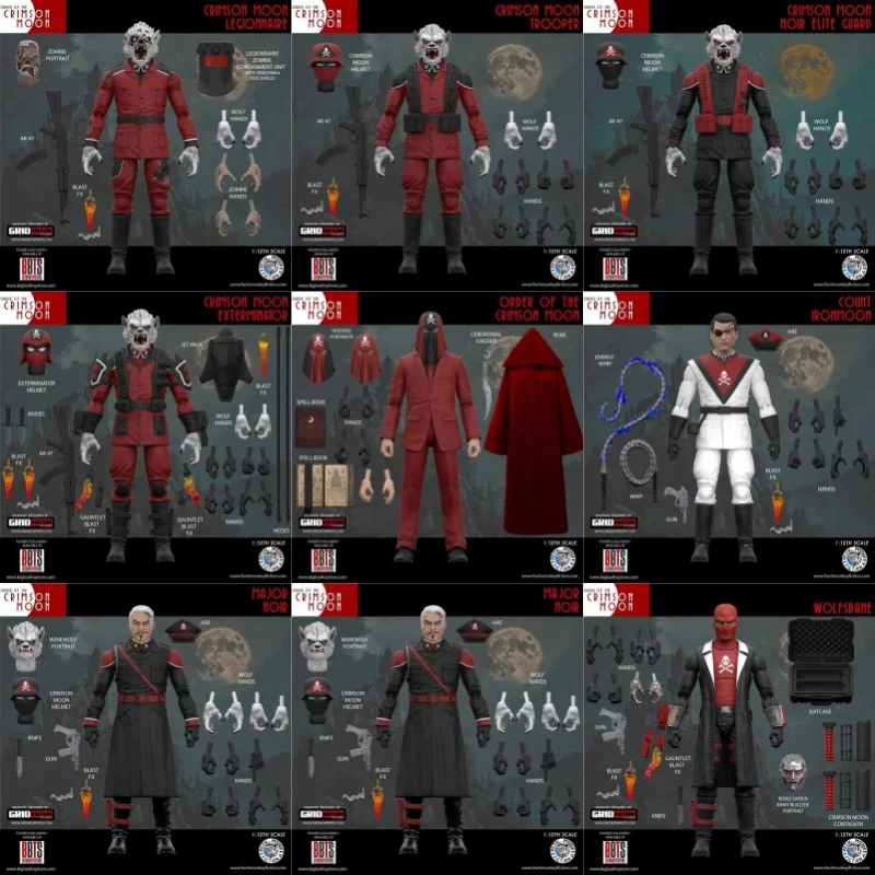 Authentic In Stock 1/12 16cm Order Of The Crimson Moon Action Figure Model Decoration Collectible Toys
Authentic In Stock 1/12 16cm Order Of The Crimson Moon Action Figure Model Decoration Collectible Toys