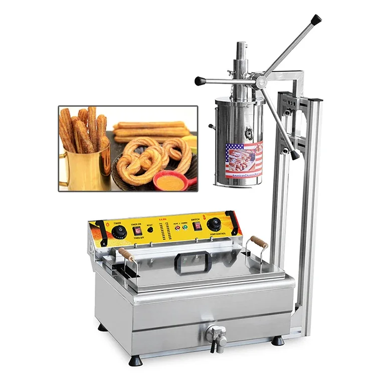 Cake House/Beverage Shop Industrial Churros Making Machine Machine a Churrosspain Churros Machine for Sale
Cake House/Beverage Shop Industrial Churros Making Machine Machine a Churrosspain Churros Machine for Sale