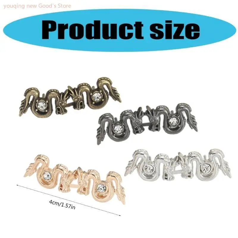 49ME Chinese Dragon Waist Tightener Jeans Fitness Pin for Women Girl Pants Waist Clip Waist Cincher Clasp Tightening Pin 3PCS
49ME Chinese Dragon Waist Tightener Jeans Fitness Pin for Women Girl Pants Waist Clip Waist Cincher Clasp Tightening Pin 3PCS