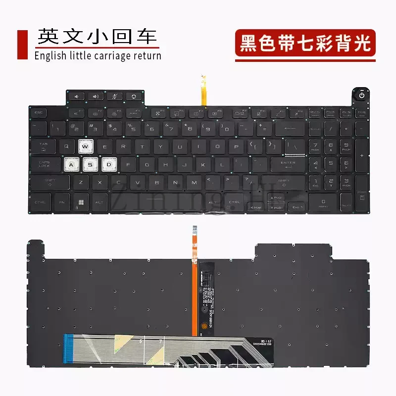 Suitable for ASUS TUF Gaming A15/A17 FA507 FA507R FX507Z FX707 FX517 laptop keyboards
Suitable for ASUS TUF Gaming A15/A17 FA507 FA507R FX507Z FX707 FX517 laptop keyboards