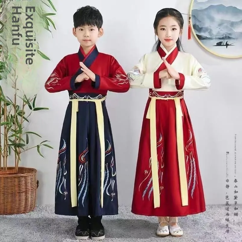 Dragon Year Hanfu Children's Performance Costume National Learning orm Primary School Sle Confucian Classic Student Outfit
Dragon Year Hanfu Children's Performance Costume National Learning orm Primary School Sle Confucian Classic Student Outfit
