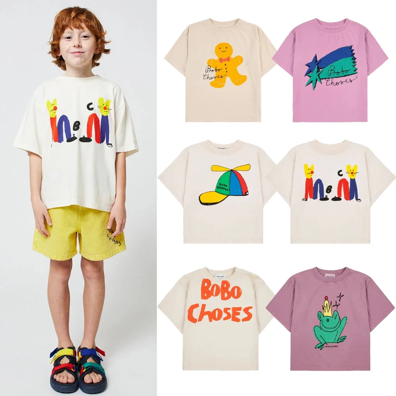 Children's T-shirt 2025 New Spring Summer Boys Girls Round Neck Printed Casual T-shirt Kids Cute and Versatile Top
Children's T-shirt 2025 New Spring Summer Boys Girls Round Neck Printed Casual T-shirt Kids Cute and Versatile Top