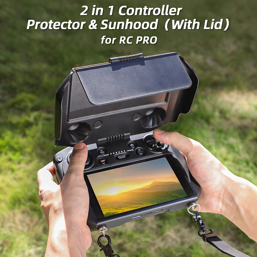 Sunshade Sun Hood Remote Control Protective Case Cover Skin Sun Hood Compatible For DJI 3/Mini 3 Pro/RC Pro Remote
Sunshade Sun Hood Remote Control Protective Case Cover Skin Sun Hood Compatible For DJI 3/Mini 3 Pro/RC Pro Remote