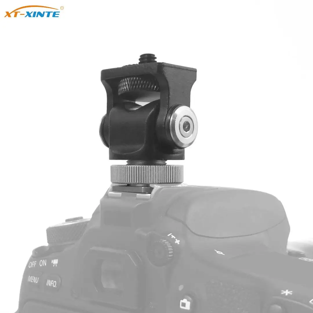Monitor Holder Cold Shoe Mount 1/4'' Screw for Camera Field Microphone Flash Light Hot Shoe 180 Degree Adjustable Mount Bracket
Monitor Holder Cold Shoe Mount 1/4'' Screw for Camera Field Microphone Flash Light Hot Shoe 180 Degree Adjustable Mount Bracket