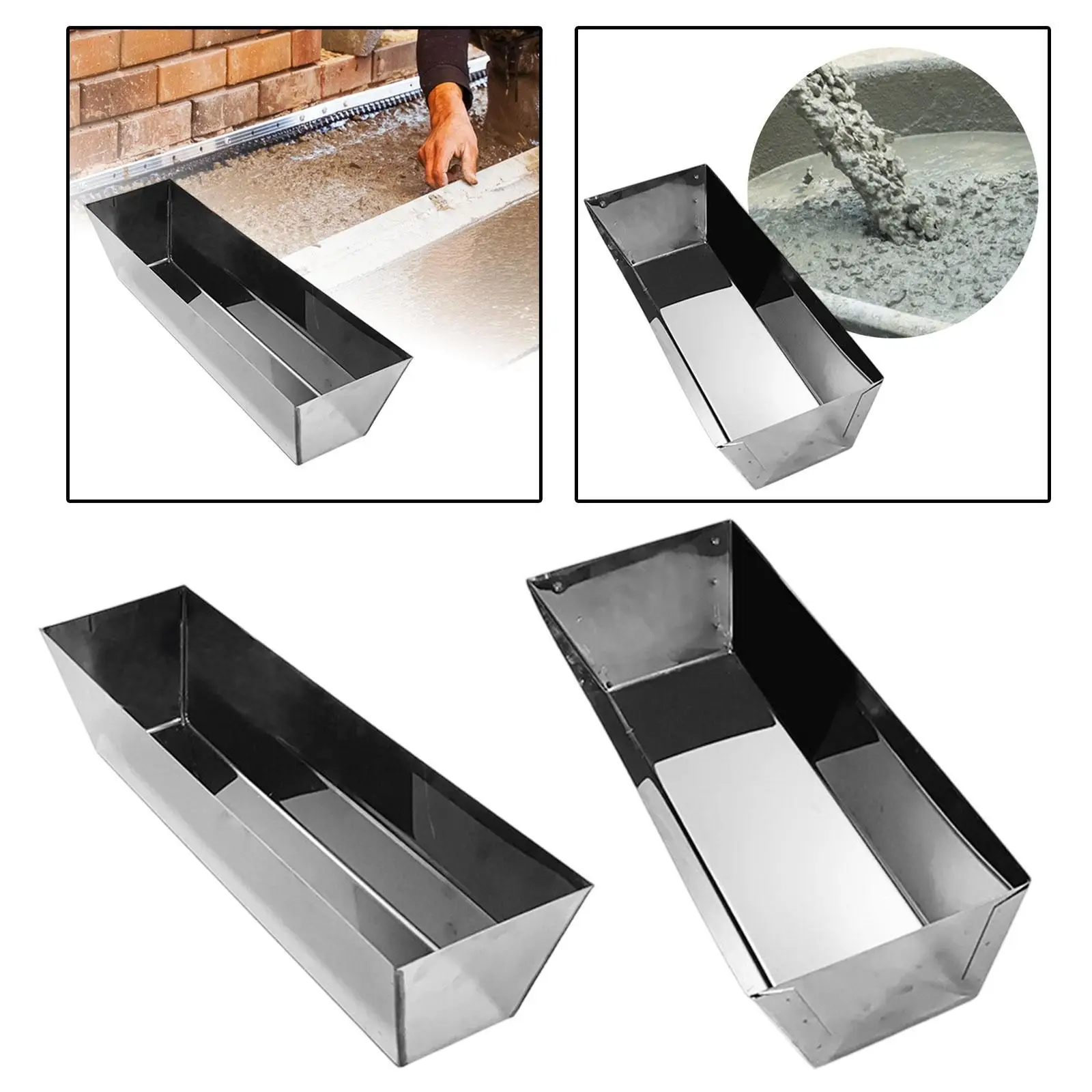 Stainless Steel Mud Pan Taped Mud Pan Practical and Durable Helix Mud Pan
Stainless Steel Mud Pan Taped Mud Pan Practical and Durable Helix Mud Pan