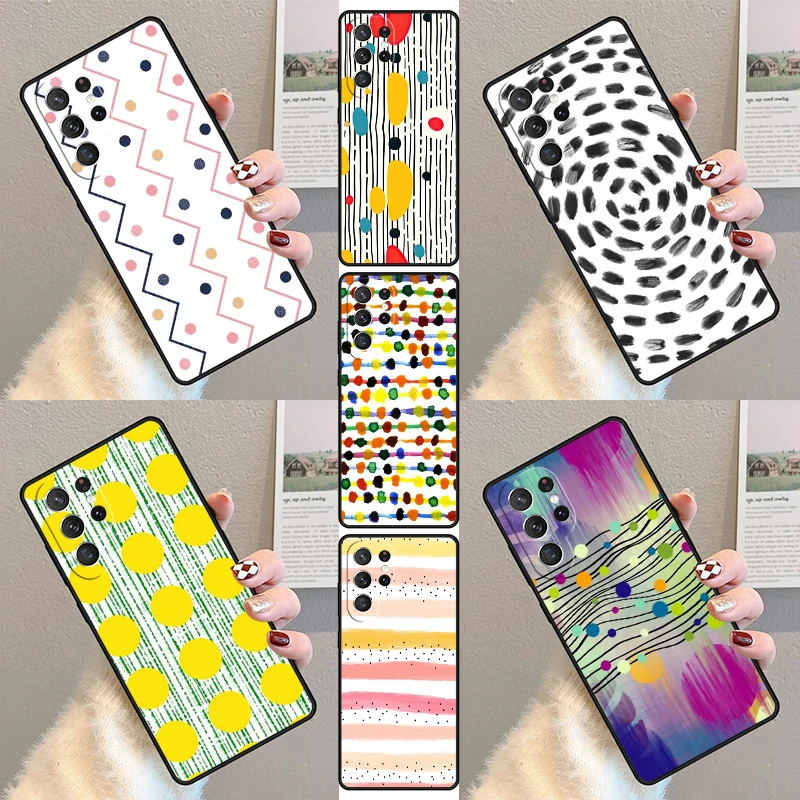 Чехол для телефона в горошек с абстрактным рисунком для Samsung Galaxy S23 S21 S20 FE S24 S25 S22 Ultra Note 10 20 Plus, силиконовый чехол
Чехол для телефона в горошек с абстрактным рисунком для Samsung Galaxy S23 S21 S20 FE S24 S25 S22 Ultra Note 10 20 Plus, силиконовый чехол