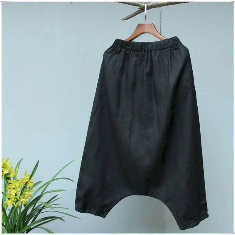 Lantern Pants Women Solid Summer Elastic Waist Loose Casual Baggy Pants Korean Style Cropped Trousers Streetwear Women Clothing
Lantern Pants Women Solid Summer Elastic Waist Loose Casual Baggy Pants Korean Style Cropped Trousers Streetwear Women Clothing
