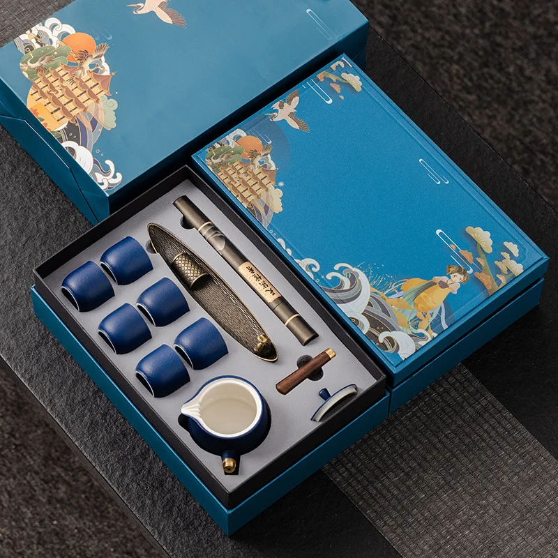Dragon Year Spring Festival Gift Box National Trend Retro Style Complete Set Cultural and Creative Company Event Business Tea Se
Dragon Year Spring Festival Gift Box National Trend Retro Style Complete Set Cultural and Creative Company Event Business Tea Se