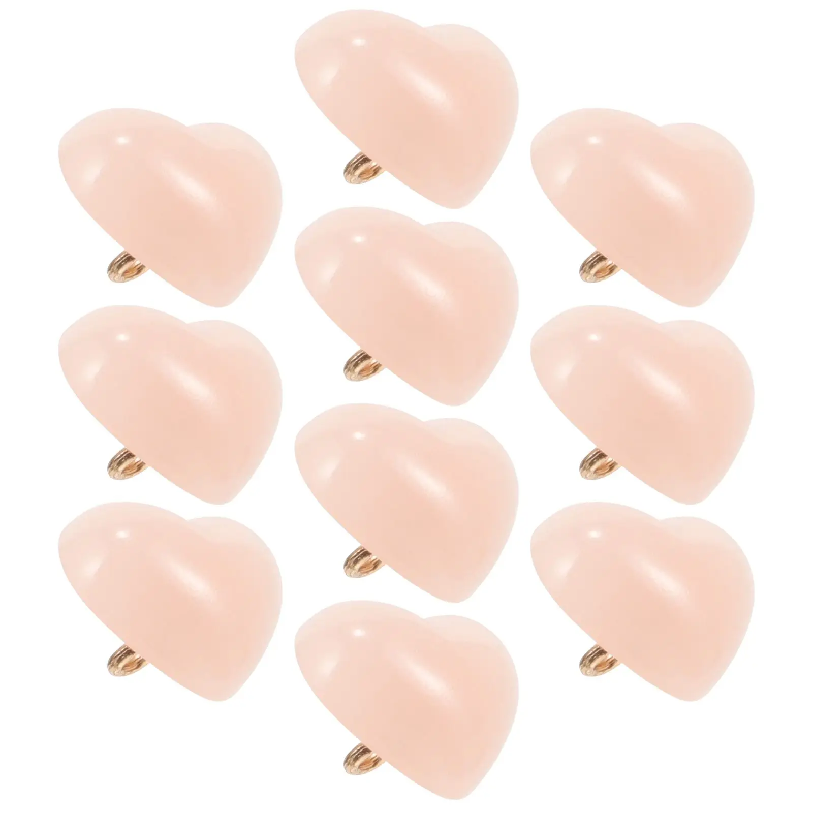 10 Pcs Heart Buttons Pink Small Large for Blazer Jewelry Fasteners Decoration Decorative Overcoats Craft Replacement Child
10 Pcs Heart Buttons Pink Small Large for Blazer Jewelry Fasteners Decoration Decorative Overcoats Craft Replacement Child