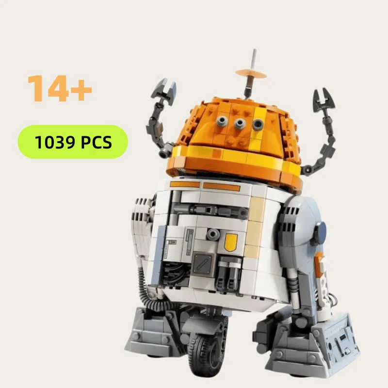 Новый конструктор MOC C1 из 1039 деталей, робот-конструктор, развивающая головоломка, креативный подарок для детей
Новый конструктор MOC C1 из 1039 деталей, робот-конструктор, развивающая головоломка, креативный подарок для детей