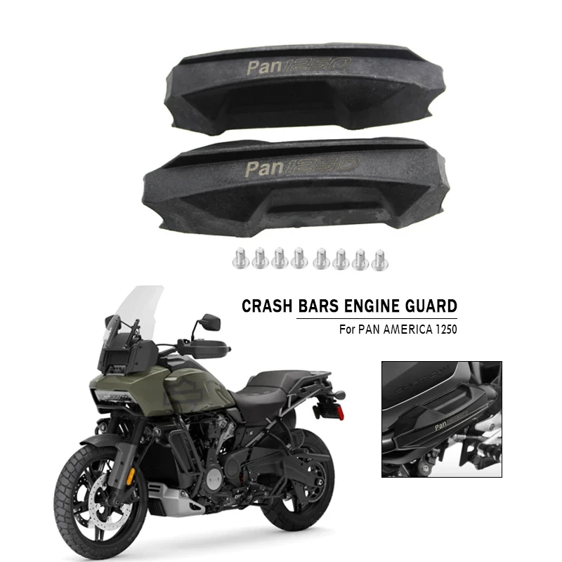 For PAN AMERICA 1250 S 1250S PANAMERICA1250 2021-2024 Motorcycle Crash Bar Bumper Engine Guard Protector Decorative Block 25mm
For PAN AMERICA 1250 S 1250S PANAMERICA1250 2021-2024 Motorcycle Crash Bar Bumper Engine Guard Protector Decorative Block 25mm