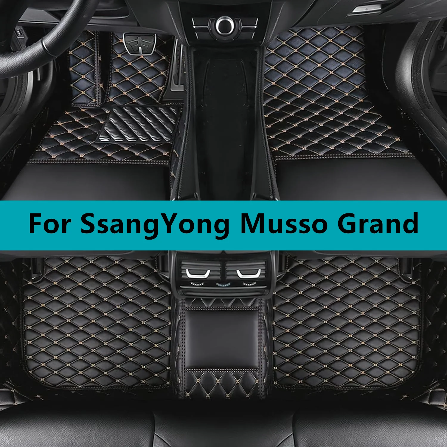 leather Car Floor Mats For SsangYong Musso Grand 2020 2021 2022 2023 2024 2025 2026 2027 All Weather Waterproof Car Floor Mats
leather Car Floor Mats For SsangYong Musso Grand 2020 2021 2022 2023 2024 2025 2026 2027 All Weather Waterproof Car Floor Mats