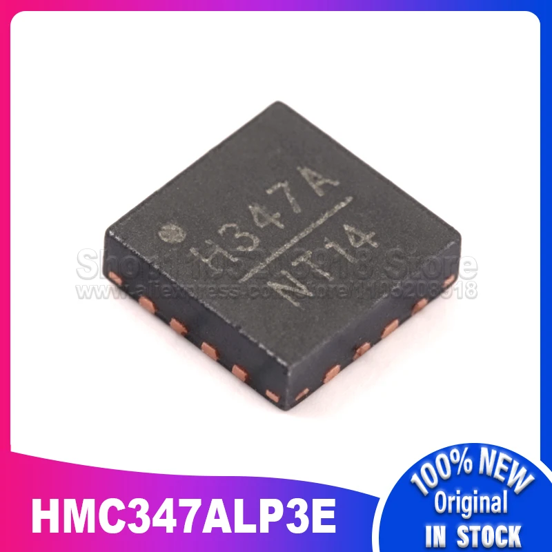 1~20PCS/LOT HMC347ALP3E Broadband Non-Reflective RF Switch DC–14 GHz 100% New Spot stock
1~20PCS/LOT HMC347ALP3E Broadband Non-Reflective RF Switch DC–14 GHz 100% New Spot stock