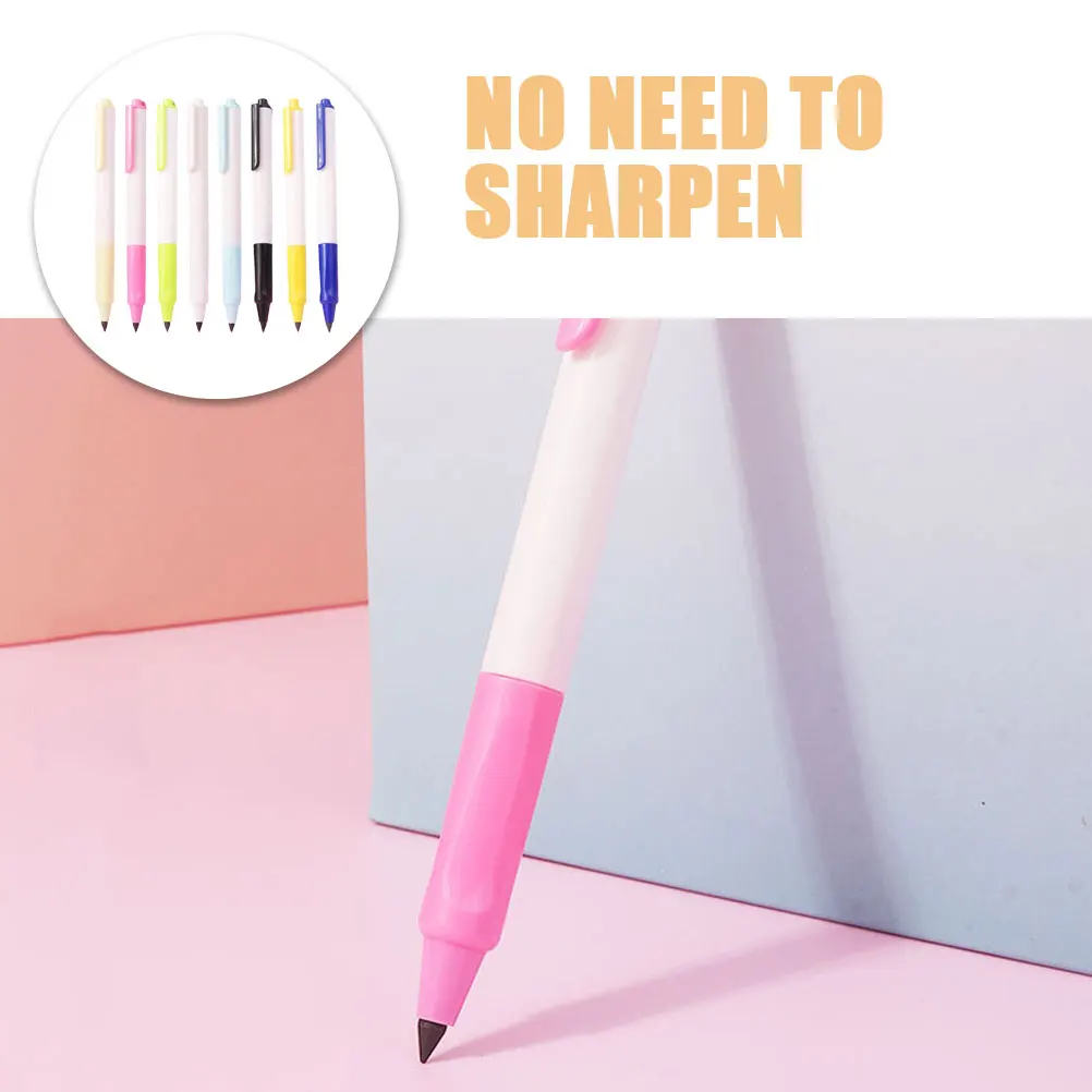 8pcs Everlasting Inkless Pencils Non Sharpening Smooth Writing Drafting Sketching Student Use Portable Lightweight
8pcs Everlasting Inkless Pencils Non Sharpening Smooth Writing Drafting Sketching Student Use Portable Lightweight