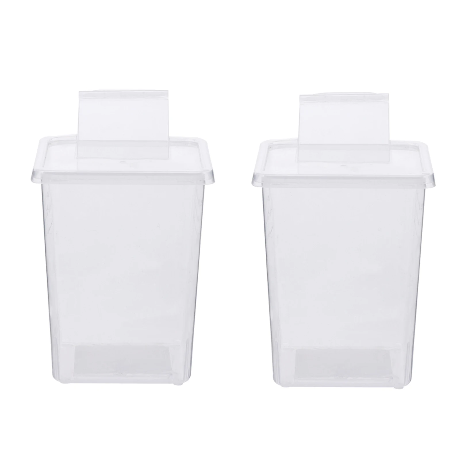 2PCS Reptile Breeding Box Set High Transparency PP Feeding Container Terrarium Habitat Insect House Lizard Tank Pet Supplies
2PCS Reptile Breeding Box Set High Transparency PP Feeding Container Terrarium Habitat Insect House Lizard Tank Pet Supplies
