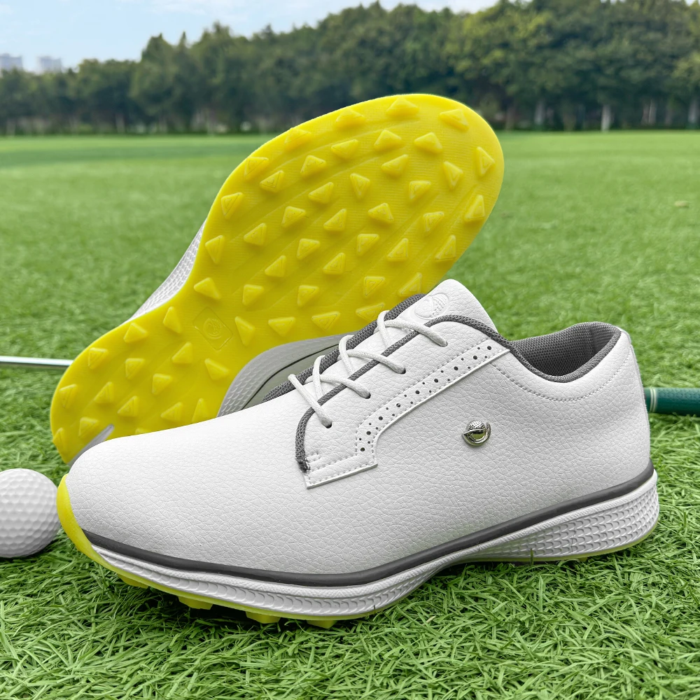 New Four Seasons Lightweight Men Golf Shoes Microfiber Leather Waterproof Shock Absorb Non Slip Golf Training Shoes 39-49
New Four Seasons Lightweight Men Golf Shoes Microfiber Leather Waterproof Shock Absorb Non Slip Golf Training Shoes 39-49
