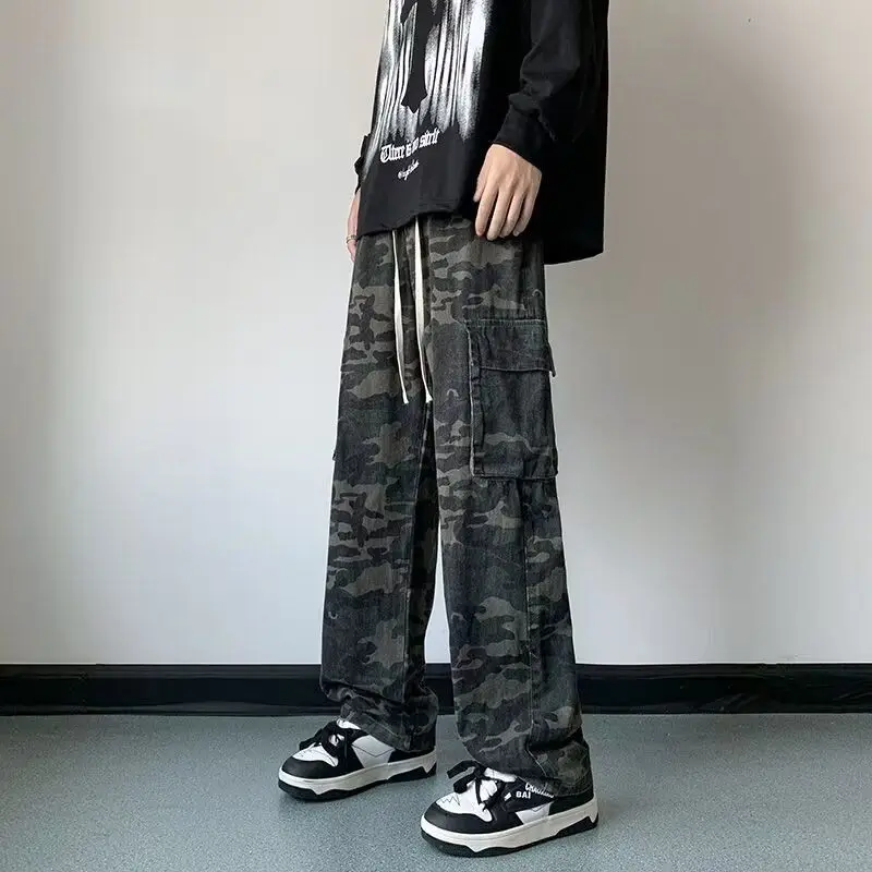 Wide Leg Men's Jeans New Rock Male Cowboy Pants Trousers Hip Hop Trend 2025 Stacked Retro Korean Fashion Designer Soft Stylish
Wide Leg Men's Jeans New Rock Male Cowboy Pants Trousers Hip Hop Trend 2025 Stacked Retro Korean Fashion Designer Soft Stylish