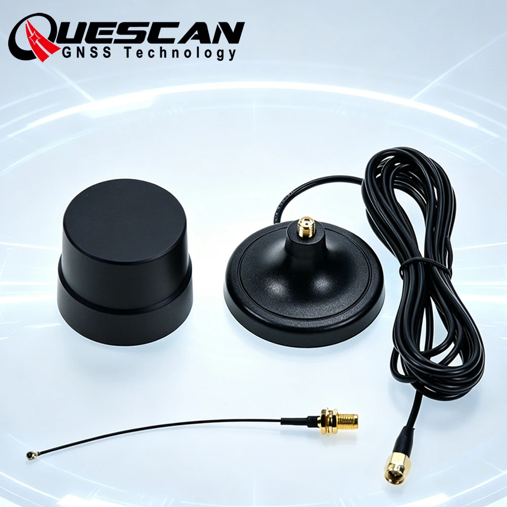 QUESCAN HX103 High Precision Helix RTK GPS GNSS Antenna All-Band L1L2L5 L-Band Helical GPS Antenna for zed-f9p x20p f10n Module
QUESCAN HX103 High Precision Helix RTK GPS GNSS Antenna All-Band L1L2L5 L-Band Helical GPS Antenna for zed-f9p x20p f10n Module