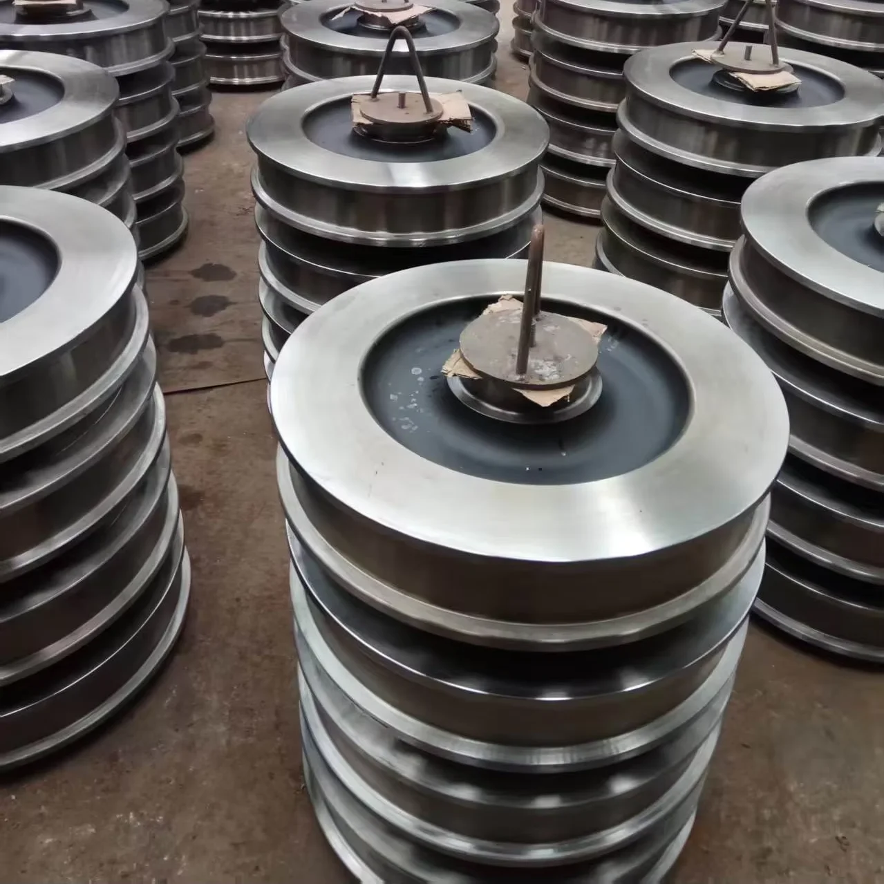 ZPMC Construction Machinery Parts Heavy Equipment Engine Pulley SHEAVE Wheel Forged Part
ZPMC Construction Machinery Parts Heavy Equipment Engine Pulley SHEAVE Wheel Forged Part