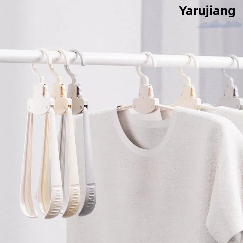 Portable Travel Clothes Hanger Multi-Functional Anti-Slip Foldable Home Use No-Trace Plastic Coat Hanger for Clothes Care
Portable Travel Clothes Hanger Multi-Functional Anti-Slip Foldable Home Use No-Trace Plastic Coat Hanger for Clothes Care