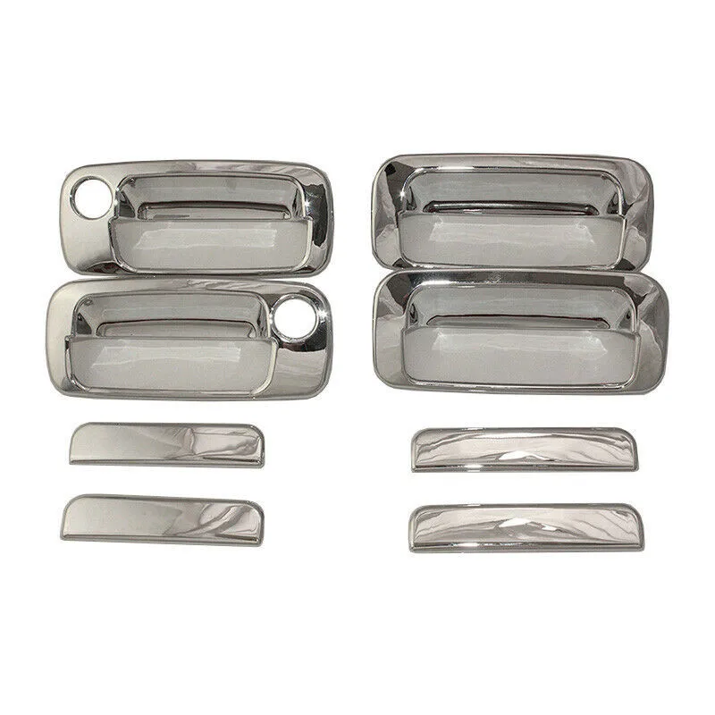 Для Land Cruiser LC80 FJ80 1990-1999 хромированная накладка на дверную ручку- 
Для Land Cruiser LC80 FJ80 1990-1999 хромированная накладка на дверную ручку-