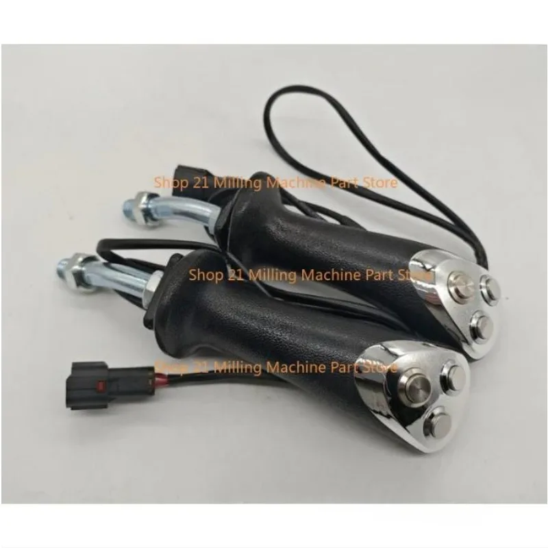 1 Pair For Timber Grab Excavator Hydraulic 3 Button Joystick Handle 14mm
1 Pair For Timber Grab Excavator Hydraulic 3 Button Joystick Handle 14mm
