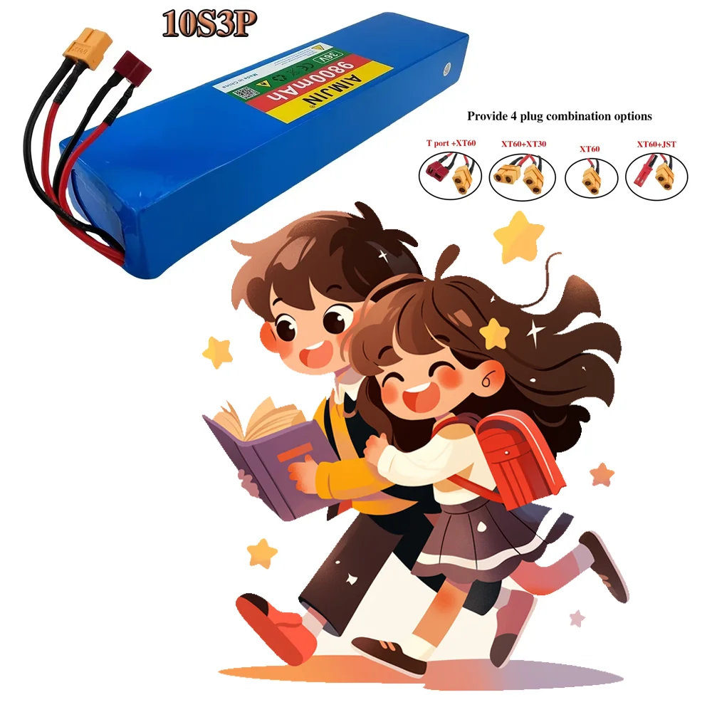 10S3P 36V 9000mAh 42V Electric Battery Pack Upgraded Rechargeable 18650 Lithium battery for M365 Electric scooter battery
10S3P 36V 9000mAh 42V Electric Battery Pack Upgraded Rechargeable 18650 Lithium battery for M365 Electric scooter battery