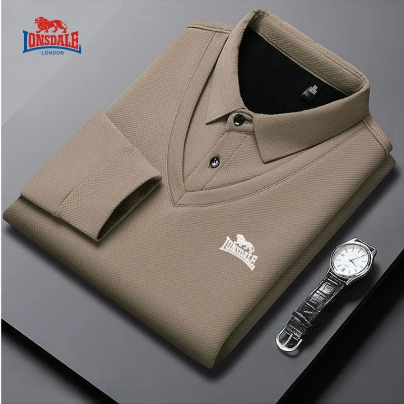 New Autumn and Winter Men's Embroidered Waffle Plush Long Sleeved Polo Shirt Two-piece Fashionable Casual Multifunctional Top
New Autumn and Winter Men's Embroidered Waffle Plush Long Sleeved Polo Shirt Two-piece Fashionable Casual Multifunctional Top