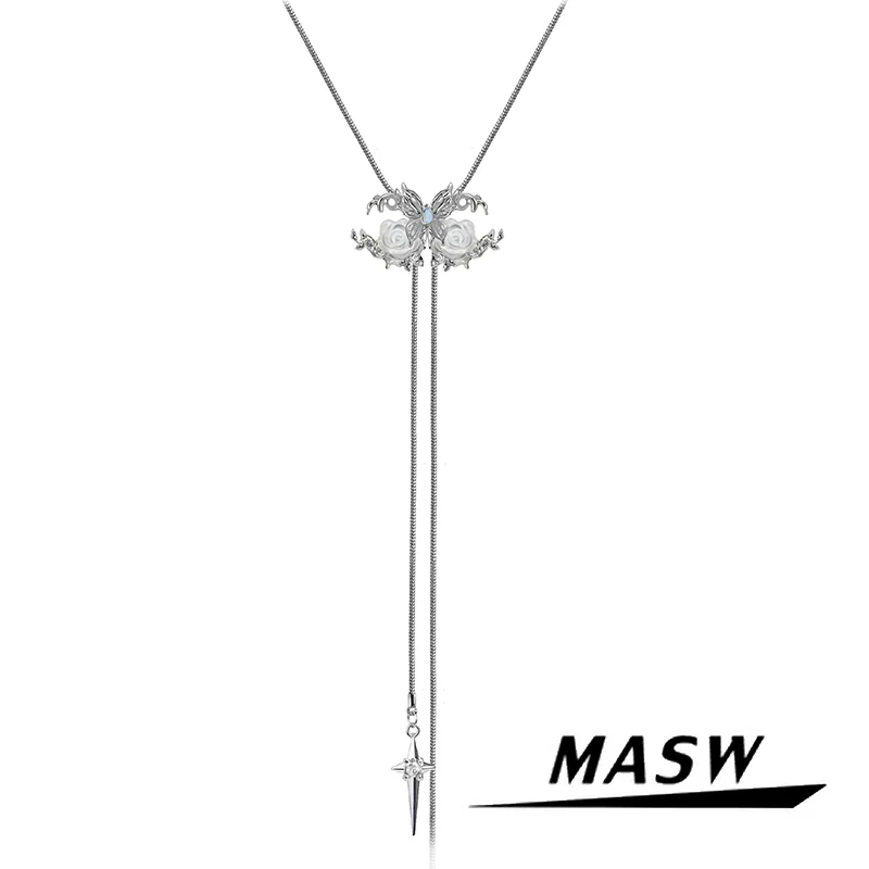 MASW Original Design Sweet Spring Summer Style Flower Pendant Necklace For Women Girl Party Gift 2024 Trend Jewelry
MASW Original Design Sweet Spring Summer Style Flower Pendant Necklace For Women Girl Party Gift 2024 Trend Jewelry