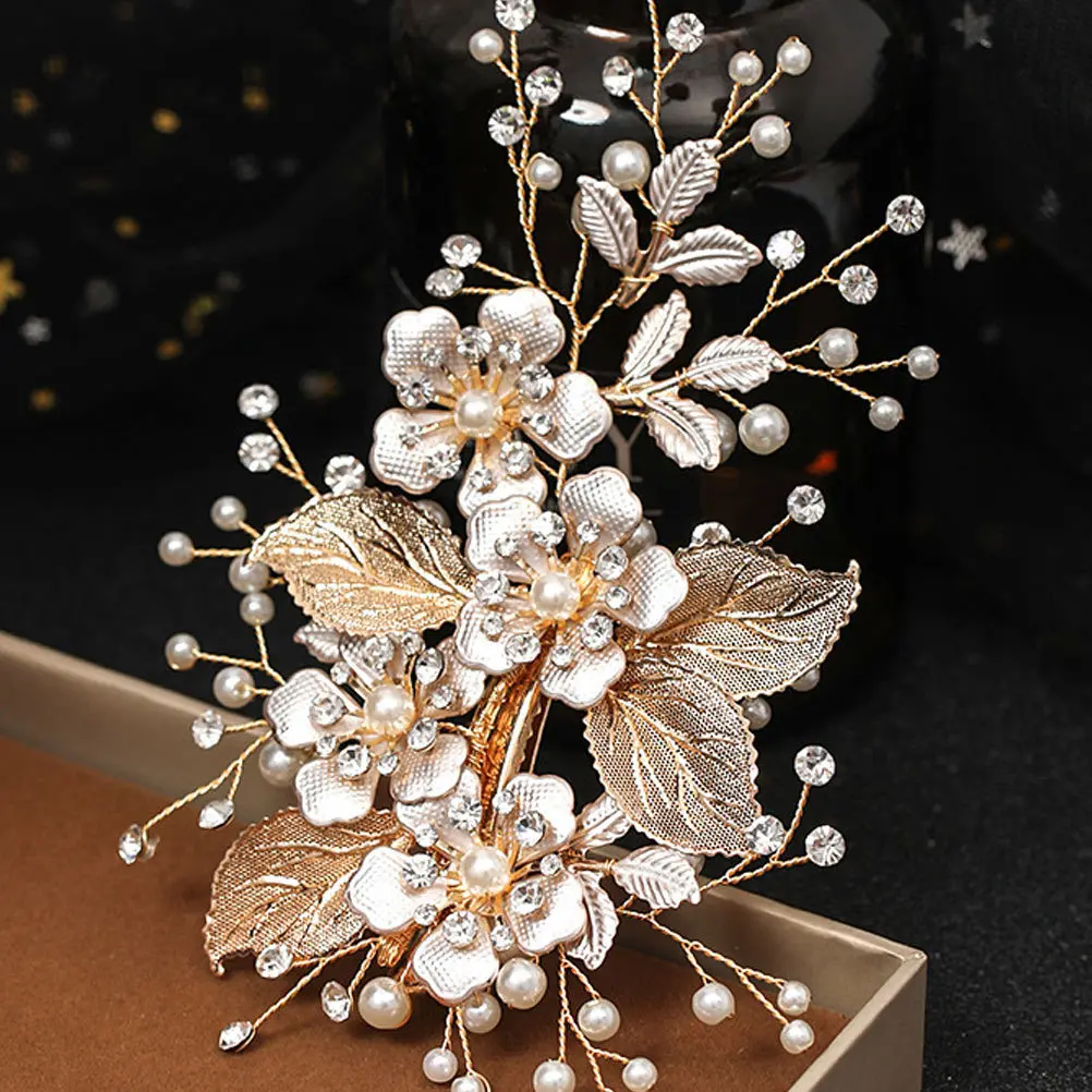 Flower Design Hair Clip Alloy Wedding Hairpin Barrette For Bride Women Party Accessories Bang Clips Bobby Pin
Flower Design Hair Clip Alloy Wedding Hairpin Barrette For Bride Women Party Accessories Bang Clips Bobby Pin