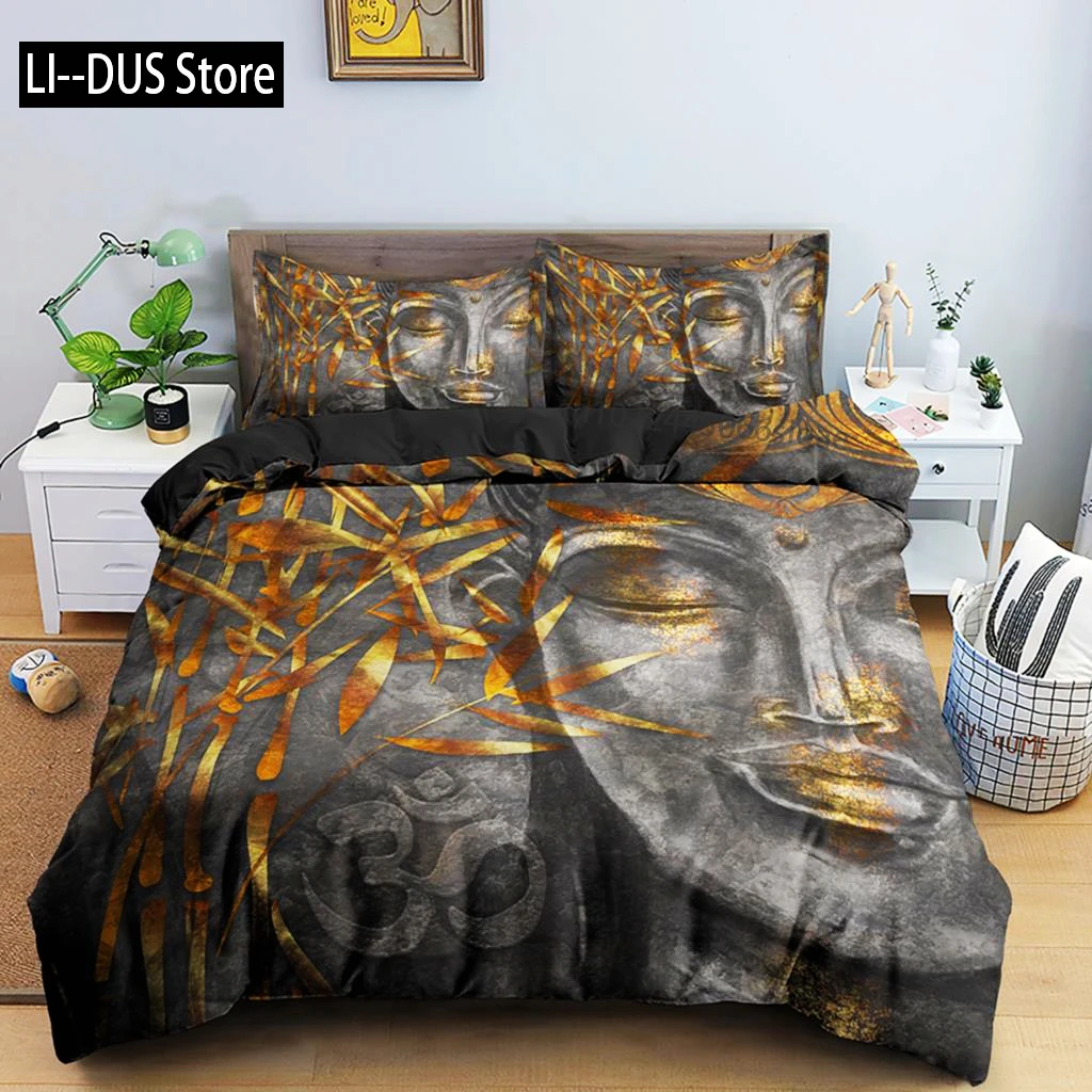 Mandala Buddha Bedding Set Mandala Quilt Cover Duvet Cover Set Luxury Bed Sets Bohemian Buddhist Souvenir Bedroom Decorations
Mandala Buddha Bedding Set Mandala Quilt Cover Duvet Cover Set Luxury Bed Sets Bohemian Buddhist Souvenir Bedroom Decorations