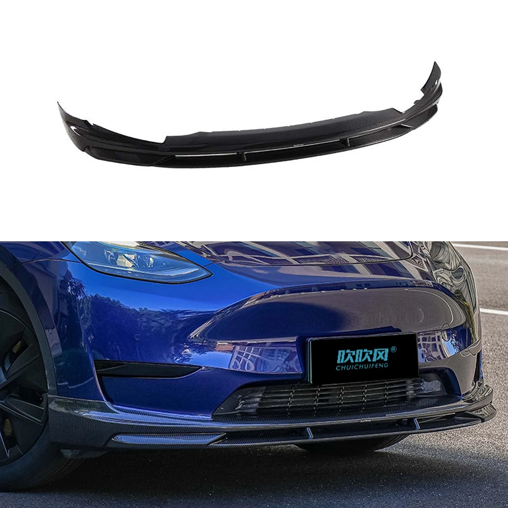 Genuine Carbon Fiber For Tesla MODEL Y Front Lip Diffuser Body Kits Car Accessories Auto Parts
Genuine Carbon Fiber For Tesla MODEL Y Front Lip Diffuser Body Kits Car Accessories Auto Parts