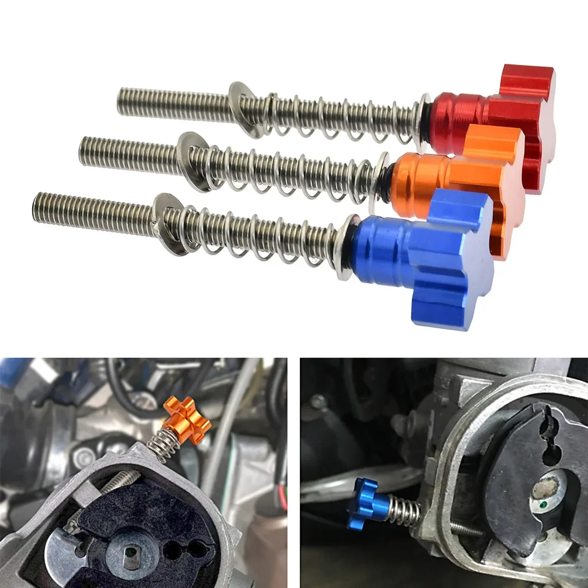 Motocross Throttle Air Speed Idle Screw Bolt Adjuster For XCW EXC 250 300 For Husqvarna TE250i For Gas Gas EC250/300/EX300 2T
Motocross Throttle Air Speed Idle Screw Bolt Adjuster For XCW EXC 250 300 For Husqvarna TE250i For Gas Gas EC250/300/EX300 2T