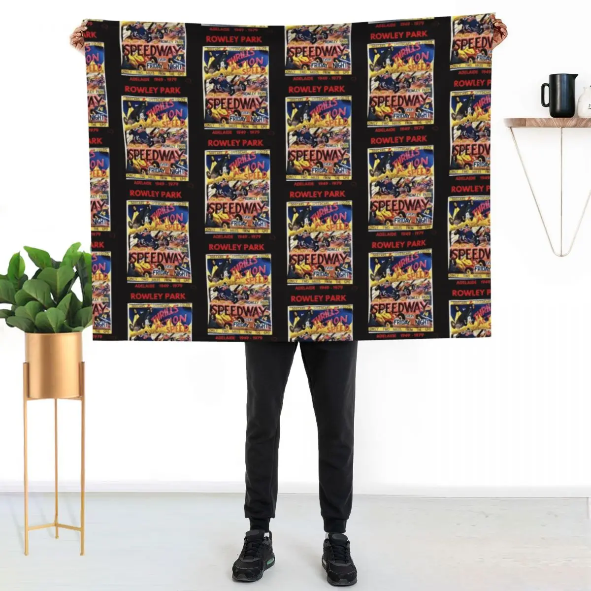 Rowley Park Speedway, Adelaide Throw Blanket Cozy Napping Blanket Gift for Mom Dad
Rowley Park Speedway, Adelaide Throw Blanket Cozy Napping Blanket Gift for Mom Dad