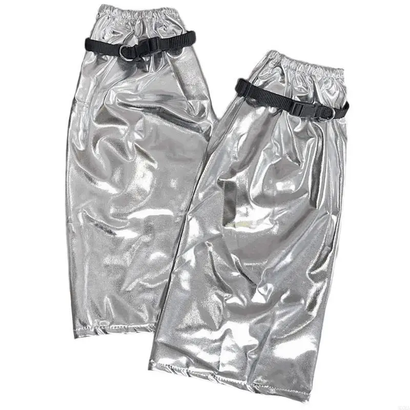 MXMA Women Metallic Shining Boot Covers Flound The Negreder Nocks с поясом с подвязками ног.
MXMA Women Metallic Shining Boot Covers Flound The Negreder Nocks с поясом с подвязками ног.