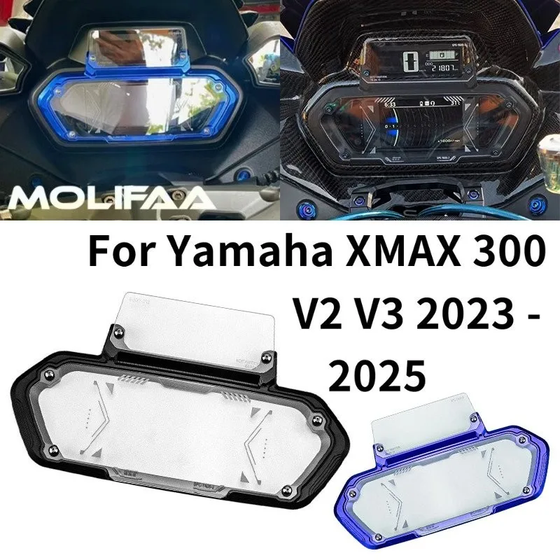 Крышка прибора с ЧПУ для мотоцикла Yamaha Xmax 300 V2 V3 2023-2202 Защитный чехол для экрана приборной панели Аксессуары для рамки метра
Крышка прибора с ЧПУ для мотоцикла Yamaha Xmax 300 V2 V3 2023-2202 Защитный чехол для экрана приборной панели Аксессуары для рамки метра