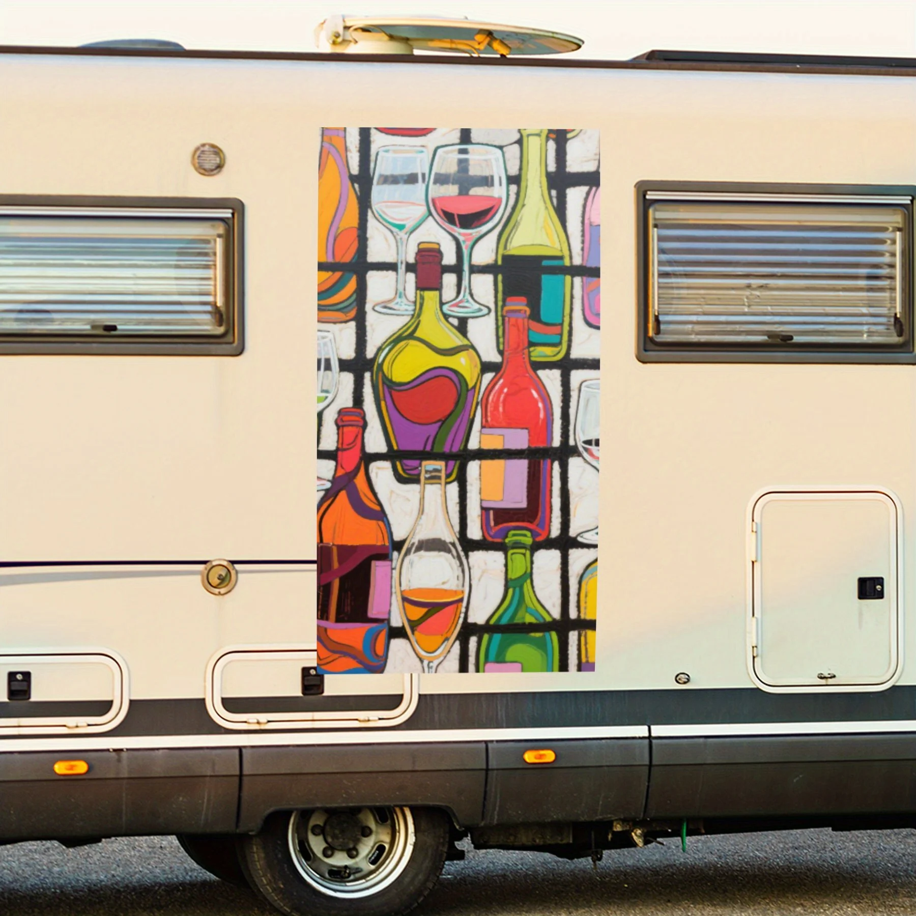 Автомобильная наклейка с сеткой для бутылок вина, виниловая наклейка на сторону моторики дома, водонепроницаемая самоклеящаяся виниловая наклейка на сторону т. 
Автомобильная наклейка с сеткой для бутылок вина, виниловая наклейка на сторону моторики дома, водонепроницаемая самоклеящаяся виниловая наклейка на сторону т.