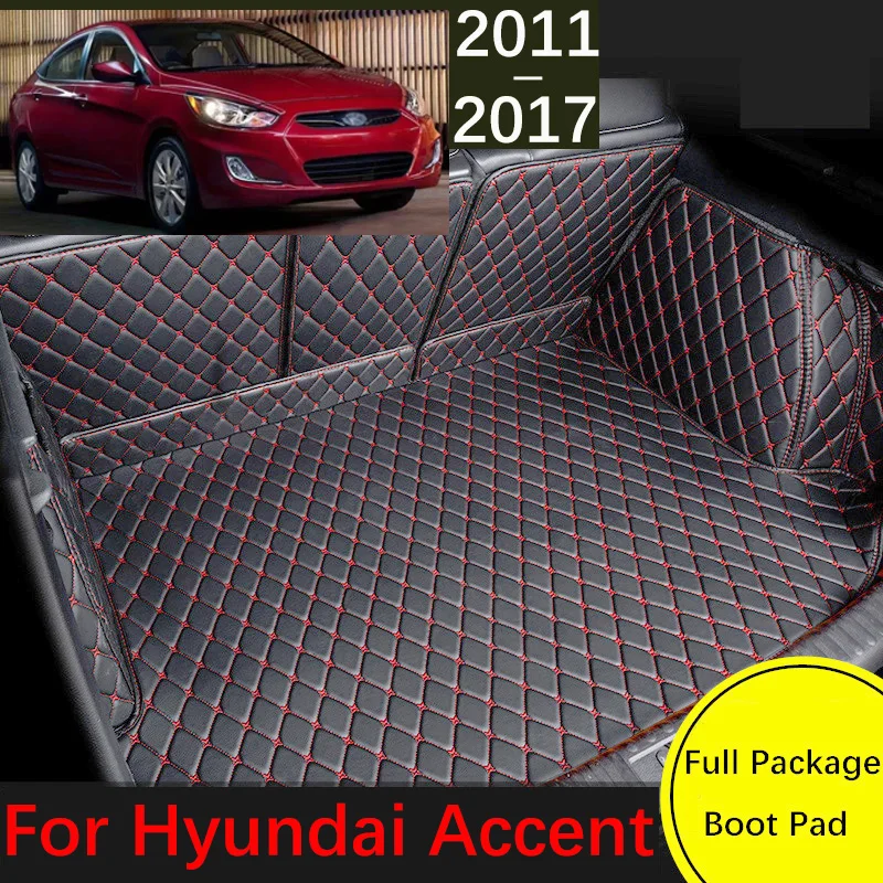 Custom Leather Car Trunk Mat For Hyundai Accent Solaris RB RC 2011~2017 Cargo Liner Carpet Interior Parts Accessories Cover
Custom Leather Car Trunk Mat For Hyundai Accent Solaris RB RC 2011~2017 Cargo Liner Carpet Interior Parts Accessories Cover