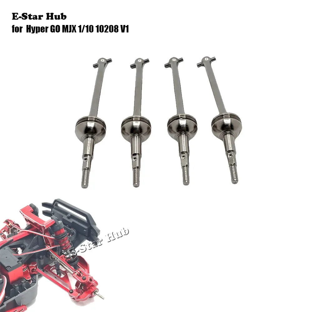 Strengthen Front Rear Drive Shafts for Hyper GO MJX 1/10 10208 V1 OP Accessories Metal Upgrade Parts RC Crawler Car Truck Buggy
Strengthen Front Rear Drive Shafts for Hyper GO MJX 1/10 10208 V1 OP Accessories Metal Upgrade Parts RC Crawler Car Truck Buggy