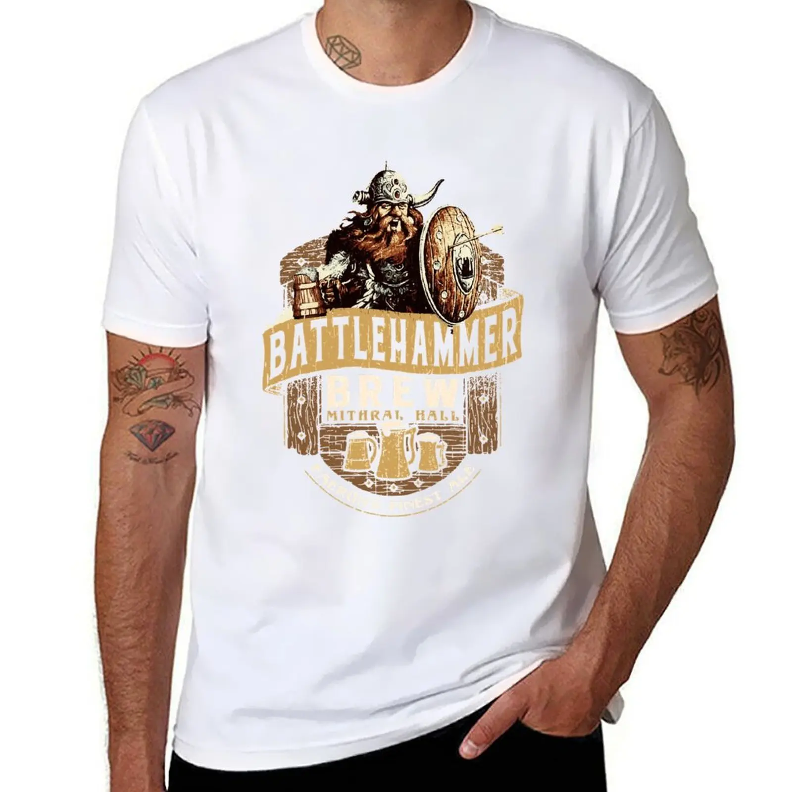Battlehammer Brew Bruenor Realms T-Shirt t shirt man designer cotton t shirts high quality T-Shirt
Battlehammer Brew Bruenor Realms T-Shirt t shirt man designer cotton t shirts high quality T-Shirt